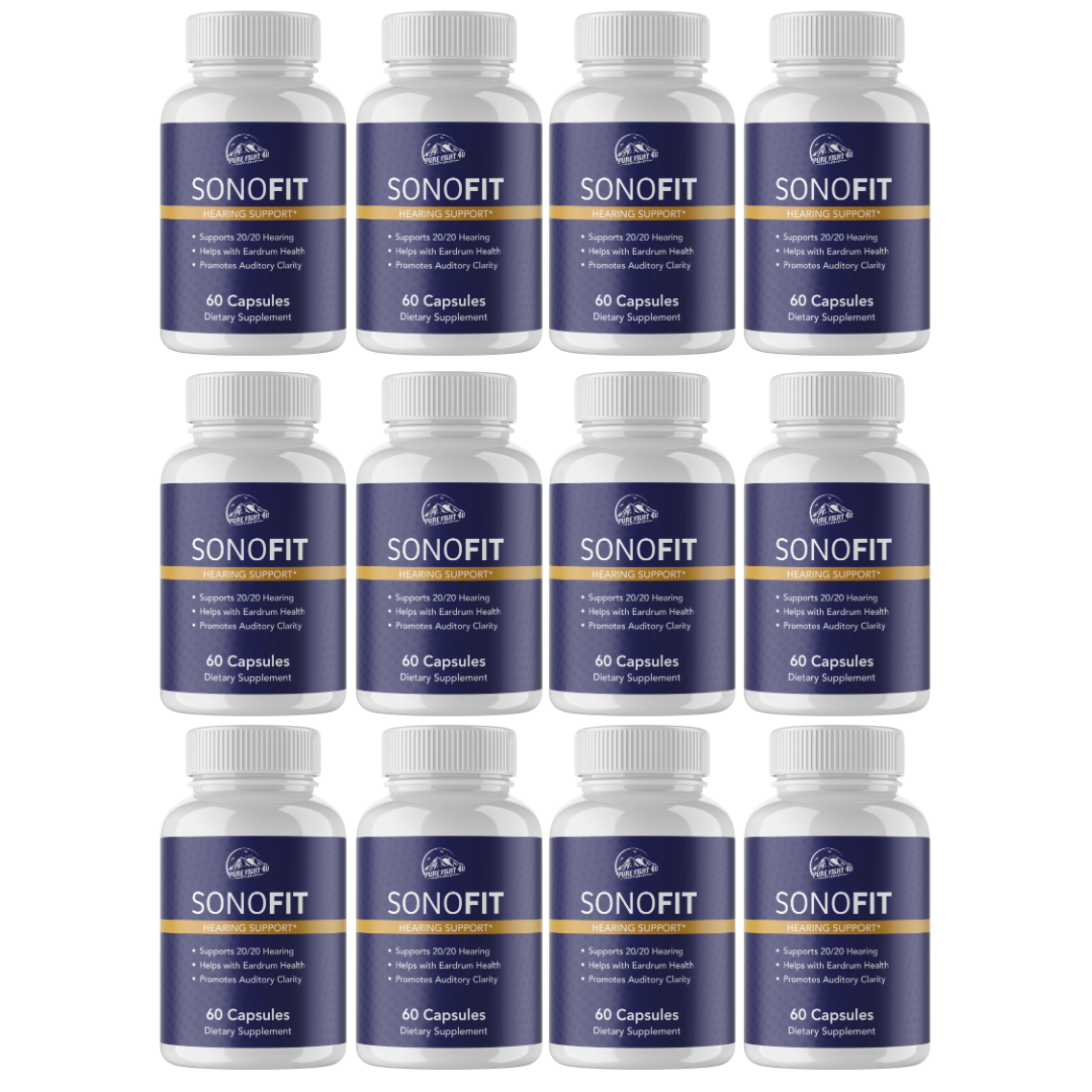 Sonofit 12 Bottles 720 Capsules