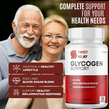 Sweet Relief Glycogen Support - 4 Pack