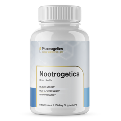 Nootrogetics Advanced Brain Support Formula - Memory, Focus & Clarity