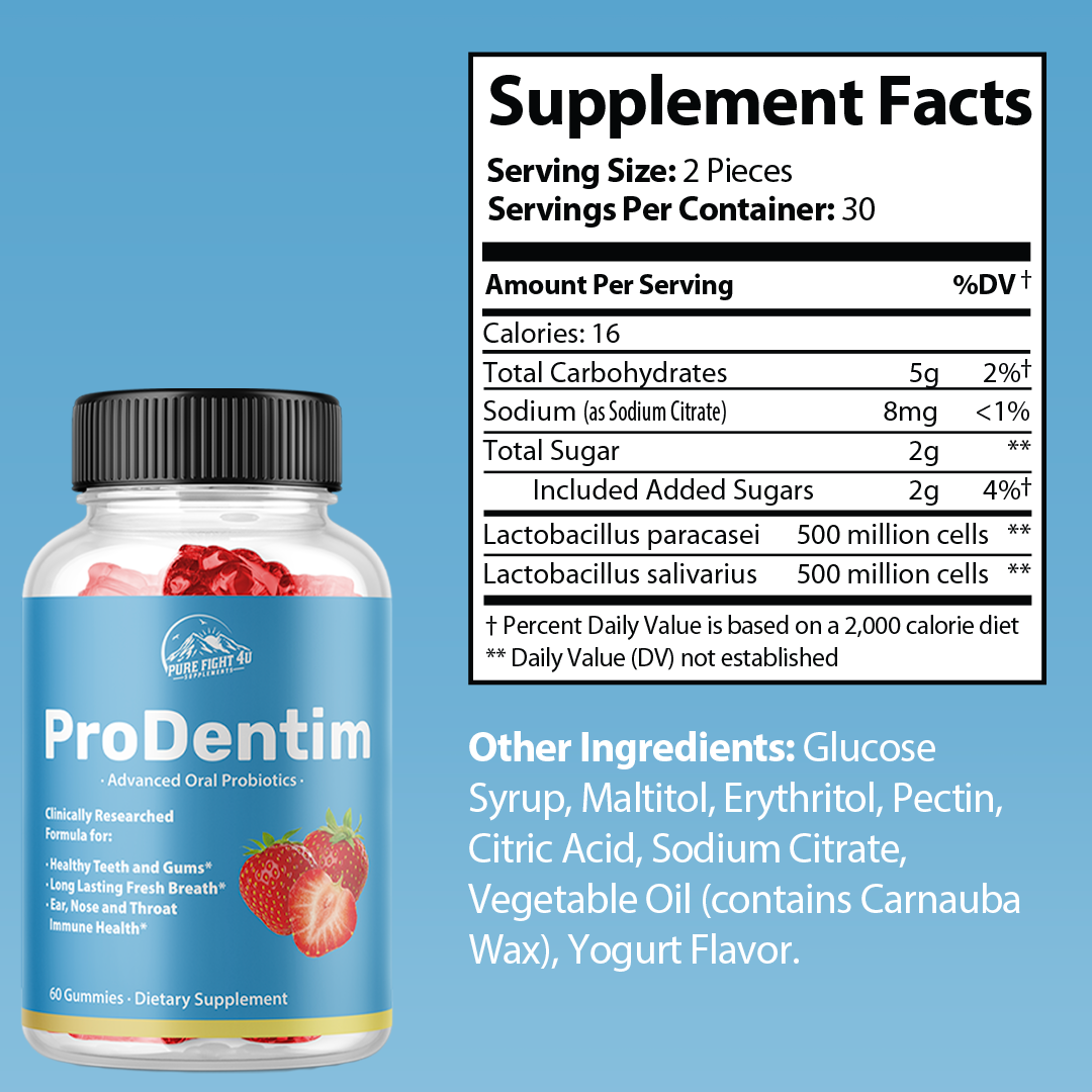 ProDentim Gummies 10 Bottles 300 Gummies