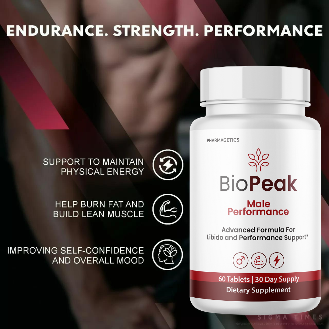 BioPeak Men Enhancement Capsules, BioPeak Pills Last longer BiggerD 10 Bottles