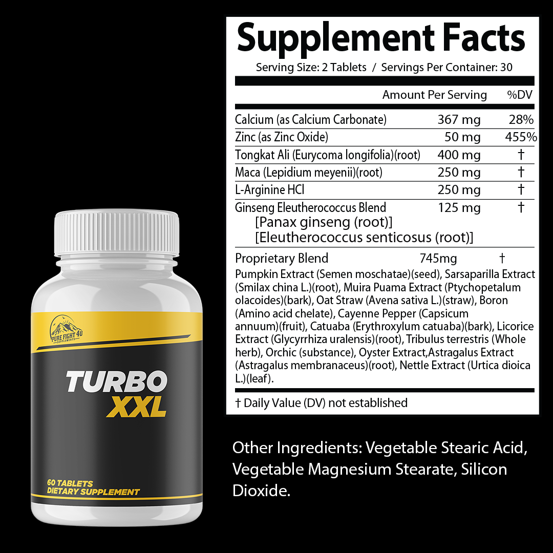 Turbo XXL 6 Bottles 360 Tablets