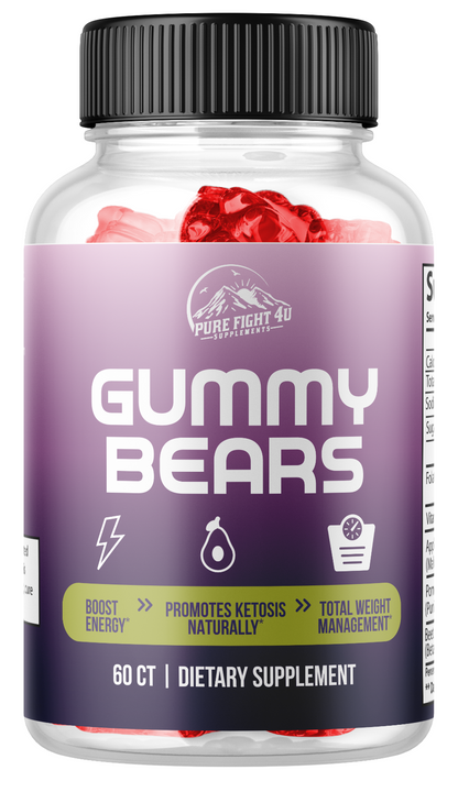 Gummy Bears Boost Weight Loss & Health Support 10 Bottles 600 Gummies