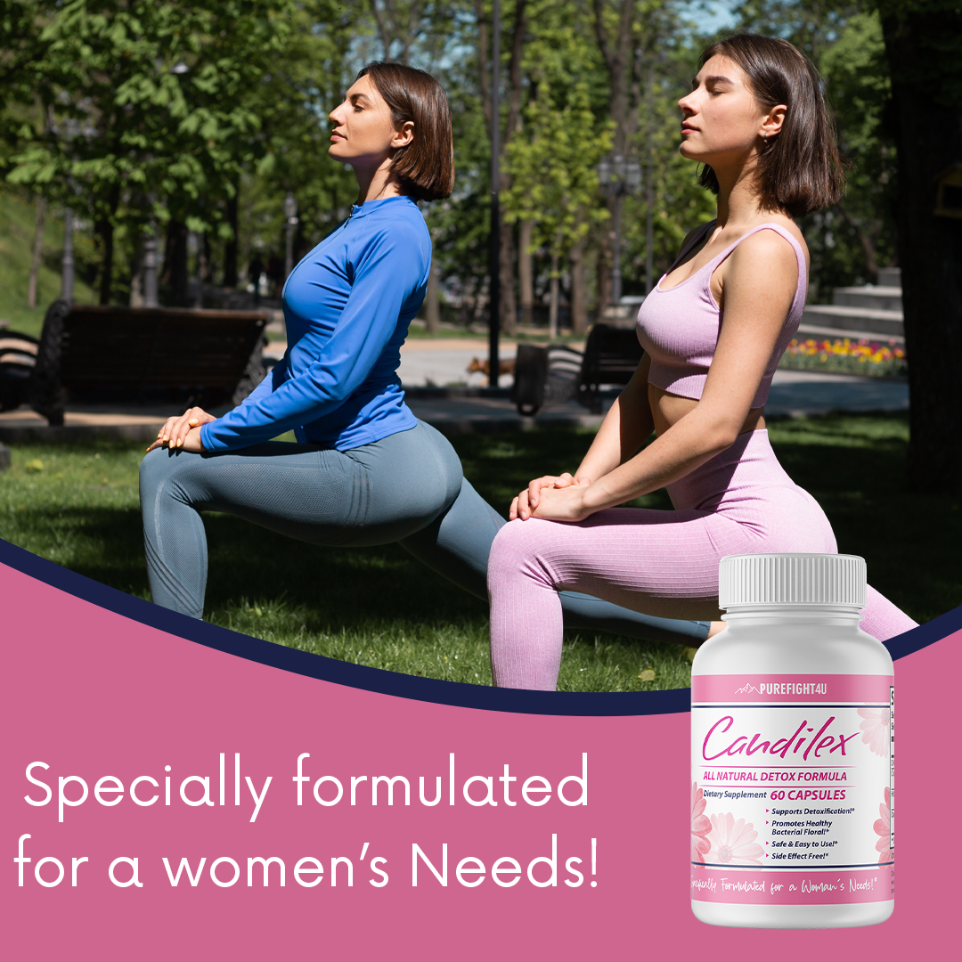 Candilex All Natural Detox Formula 3 Bottles 180 Capsules