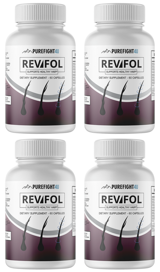 Revifol Hair Skin and Nails Supplement 4 Bottles 240 Capsules