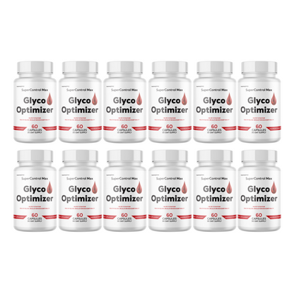 Glyco Optimizer Healthy Blood Circulation & Heart Health 12 Bottles 720 Capsules