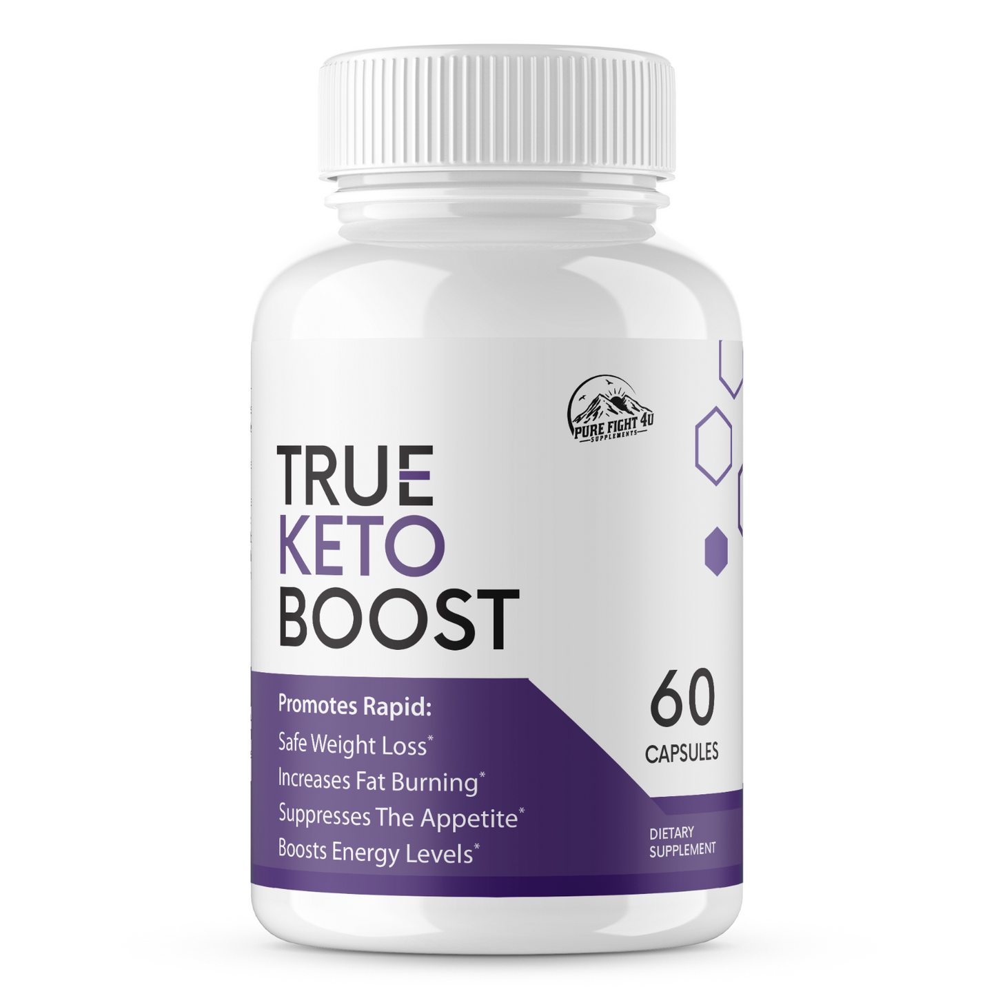 True Keto Boost Dietary Supplement 3 Bottles 180 Capsules