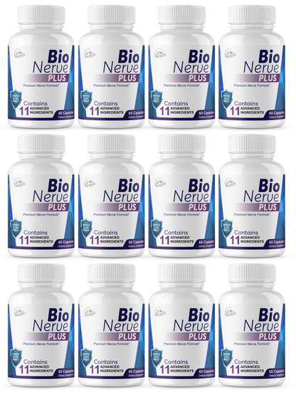 Bio Nerve Plus Premium Nerve Formula - 12 Bottles 720 Capsules