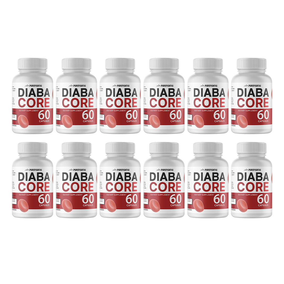 Diabacore Advanced Formula 12 Bottles 720 Capsules