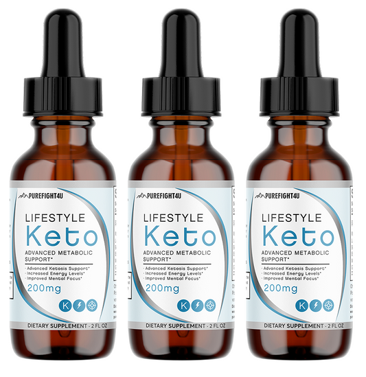 Lifestyle Keto Advanced Metabolic Support 2 Fl. oz. - 3 Bottles