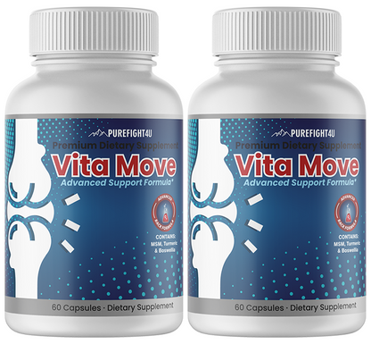 Vita Move Advanced Support Formula 2 Bottles 120 Capsules