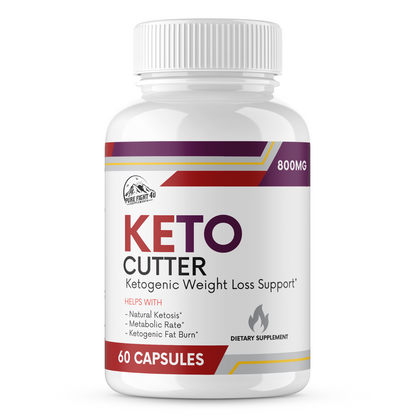 Keto Cutter Ketogenic Weight Loss Support - 10 Bottles 600 Capsules