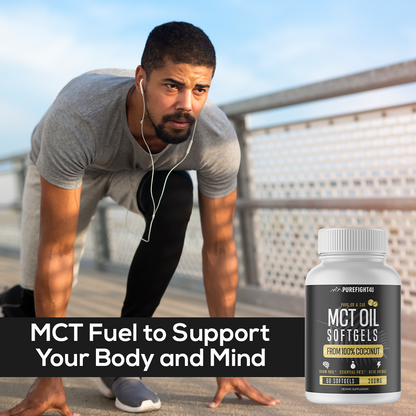 MCT Oil 200 MG 2 Bottles - 120 SoftGels