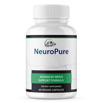 Neuro Pure Advanced Nerve Support Formula - 5 Bottles 300 Capsules