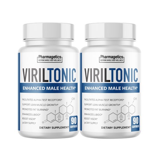 VirilTonic - Enhanced Male Health - 2 Bottles 180 Capsules