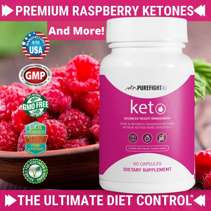 Keto Advanced Weight Management Formula - 10 Bottles 600 Capsules