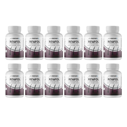 Revifol Hair Skin and Nails Supplement 12 Bottles 720 Capsules