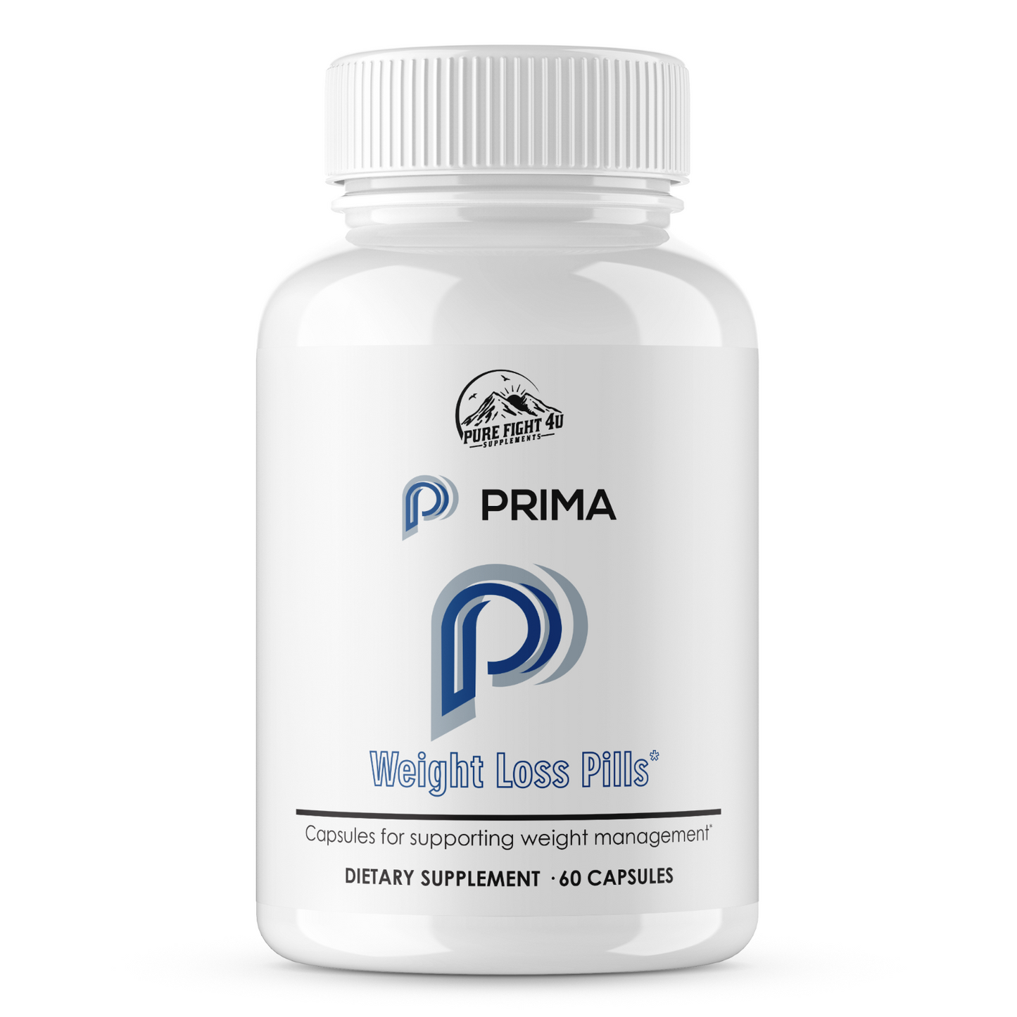 PRIMA Weight Loss Pills - Dietary Supplements 4 Bottles 240 Capsules