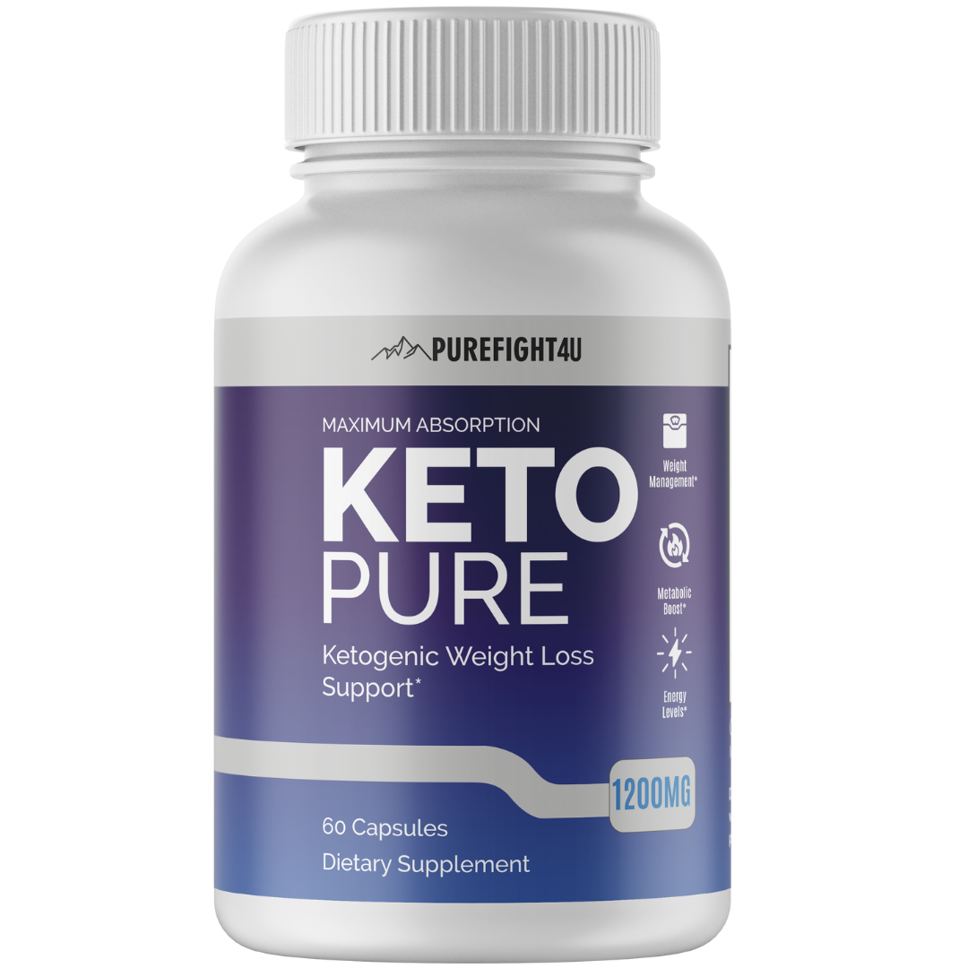 Keto Pure Ketogenic Weight Loss Support - 5 Bottles 300 Capsules