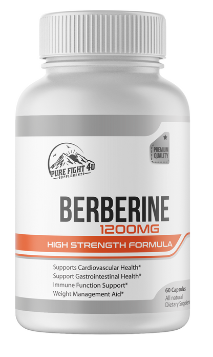 Berberine 1200mg High Strength Formula 12 Bottles 720 Capsules