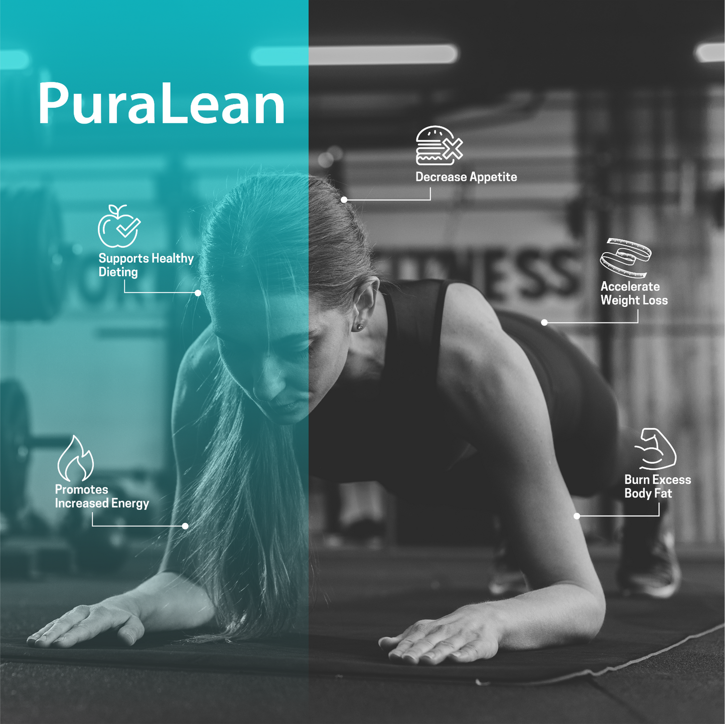 Official PuraLean Pills, Advanced Formula, 60 x 4 = 240