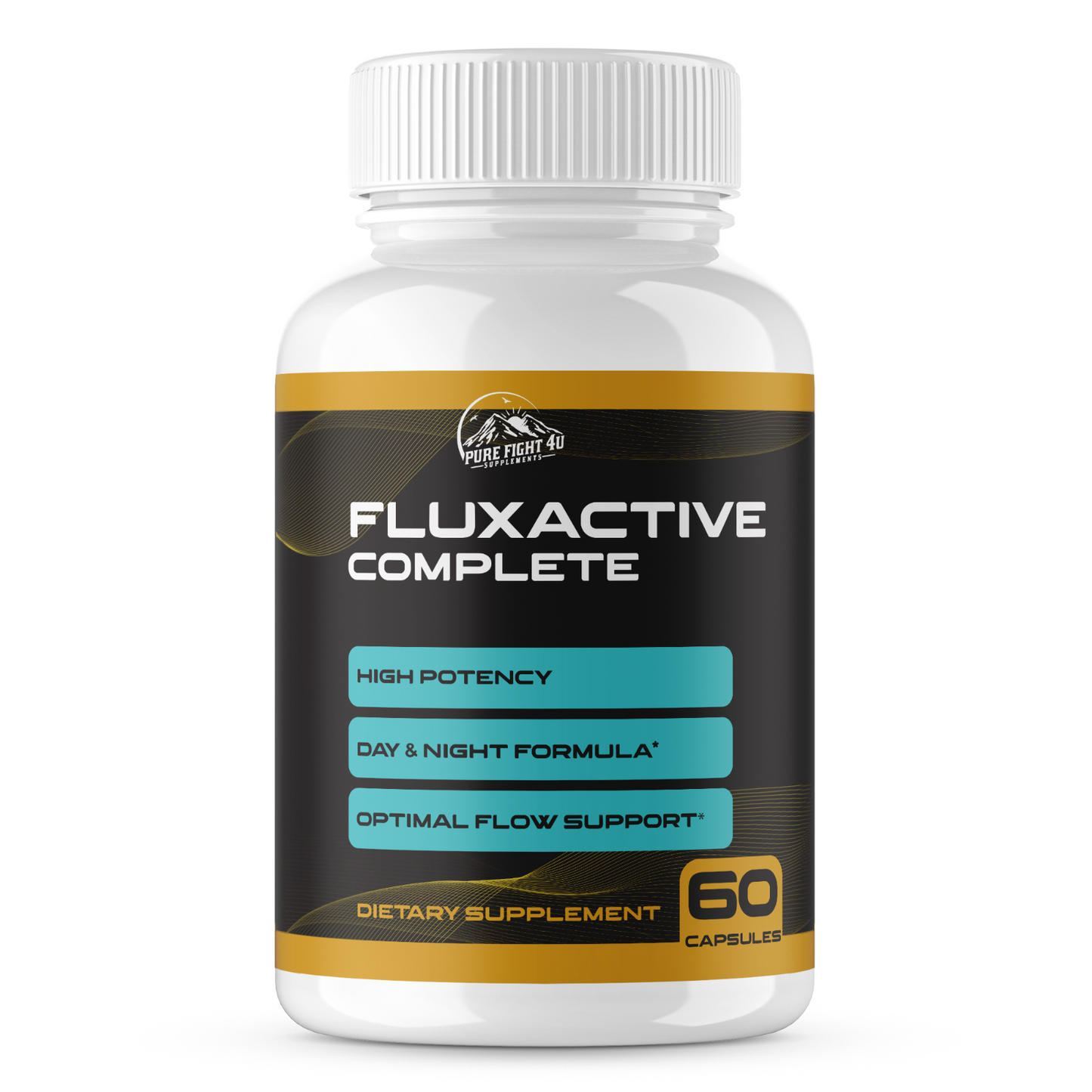 Fluxactive Complete Dietary Supplement 12 Bottles 720 Capsules