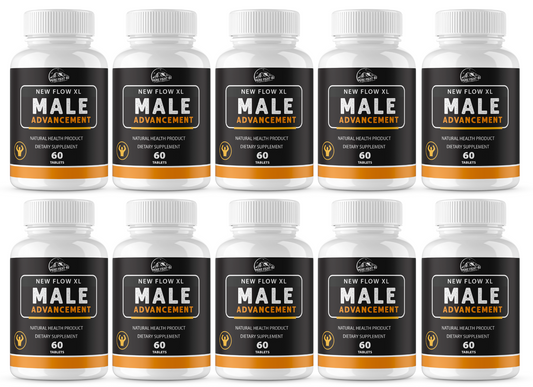 New Flow XL Male Advancement 10 Bottles 600 Tablets