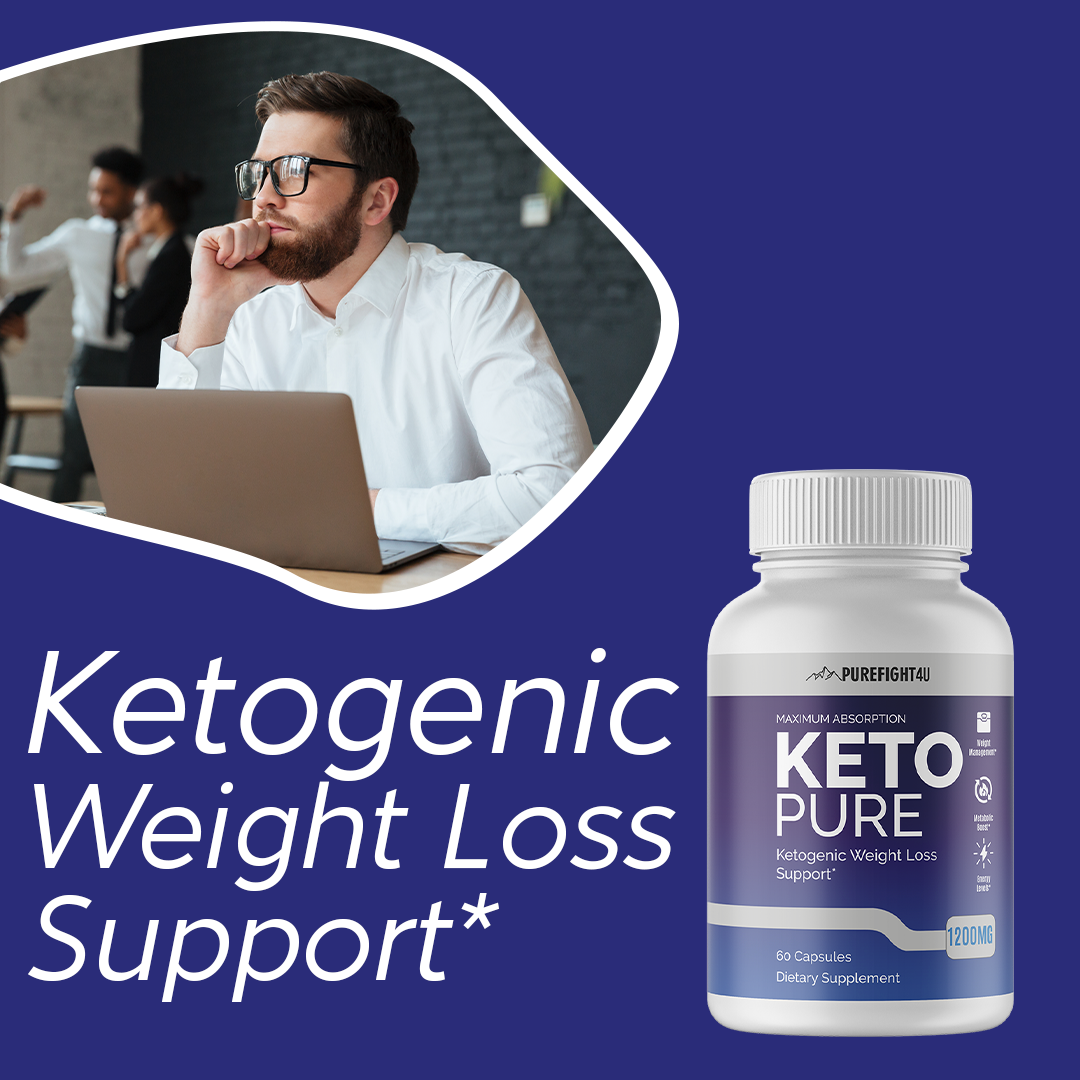 Keto Pure Ketogenic Weight Loss Support - 12 Bottles 600 Capsules