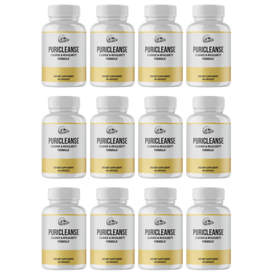 Puricleanse- Cleanse & Regularity Formula 12 Bottles 720 Capsules