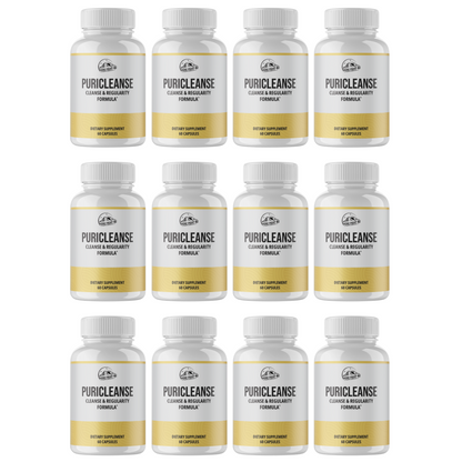 Puricleanse- Cleanse & Regularity Formula 12 Bottles 720 Capsules