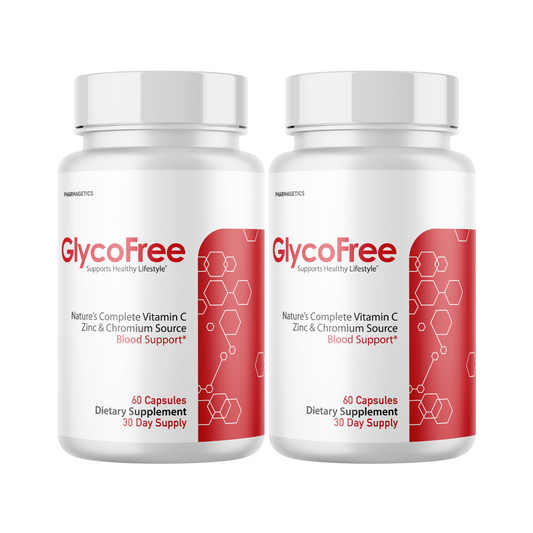 GlycoFree Blood Sugar Support 2 Bottles 120 Capsules