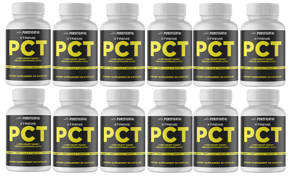 Xtreme PCT Ultimate Post Cycle Therapy Formula 12 Bottles 720 capsules