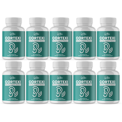 Cortexi Hearing Support Formula 10 Bottles 600 Capsules