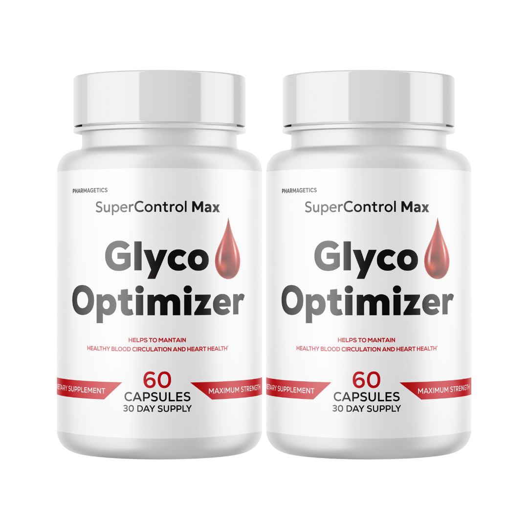 Glyco Optimizer Healthy Blood Circulation & Heart Health 2 Bottles 60 Capsules