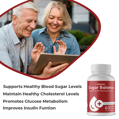 Sugar Balance Supports Healthy Blood Sugar Levels 12 Bottles 720 Veg Caps