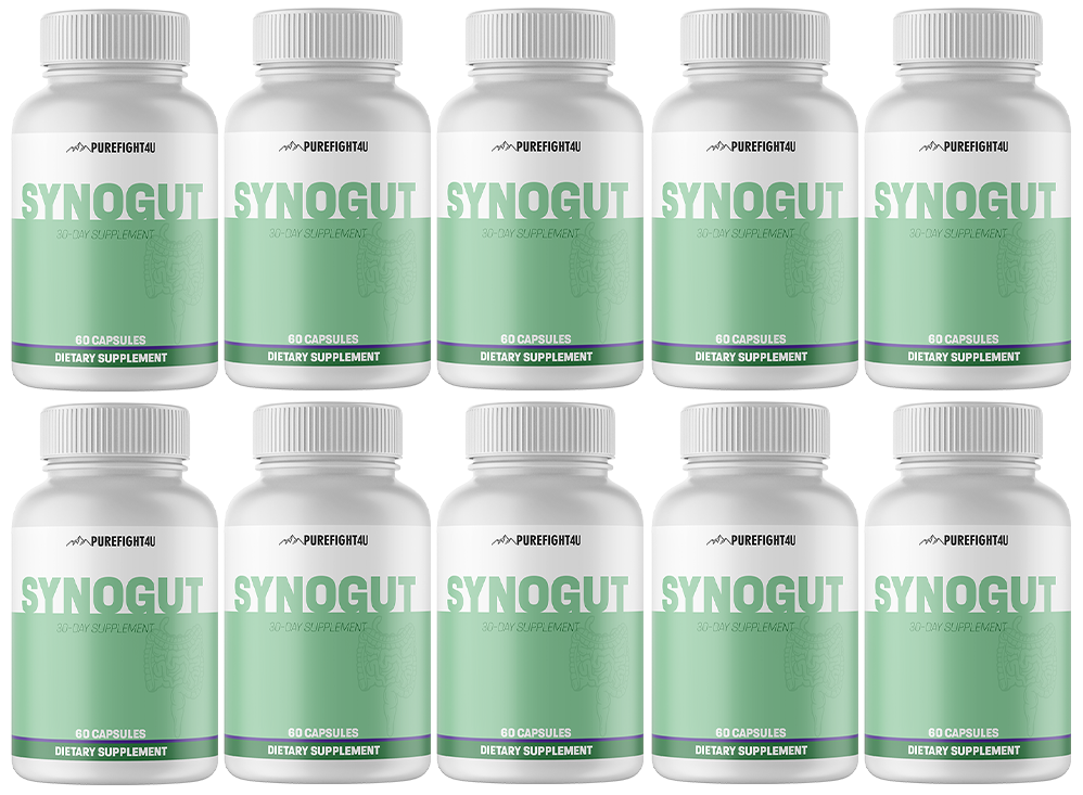 Synogut 10 Bottles 600 Capsules