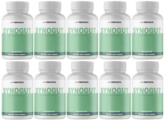 Synogut 10 Bottles 600 Capsules