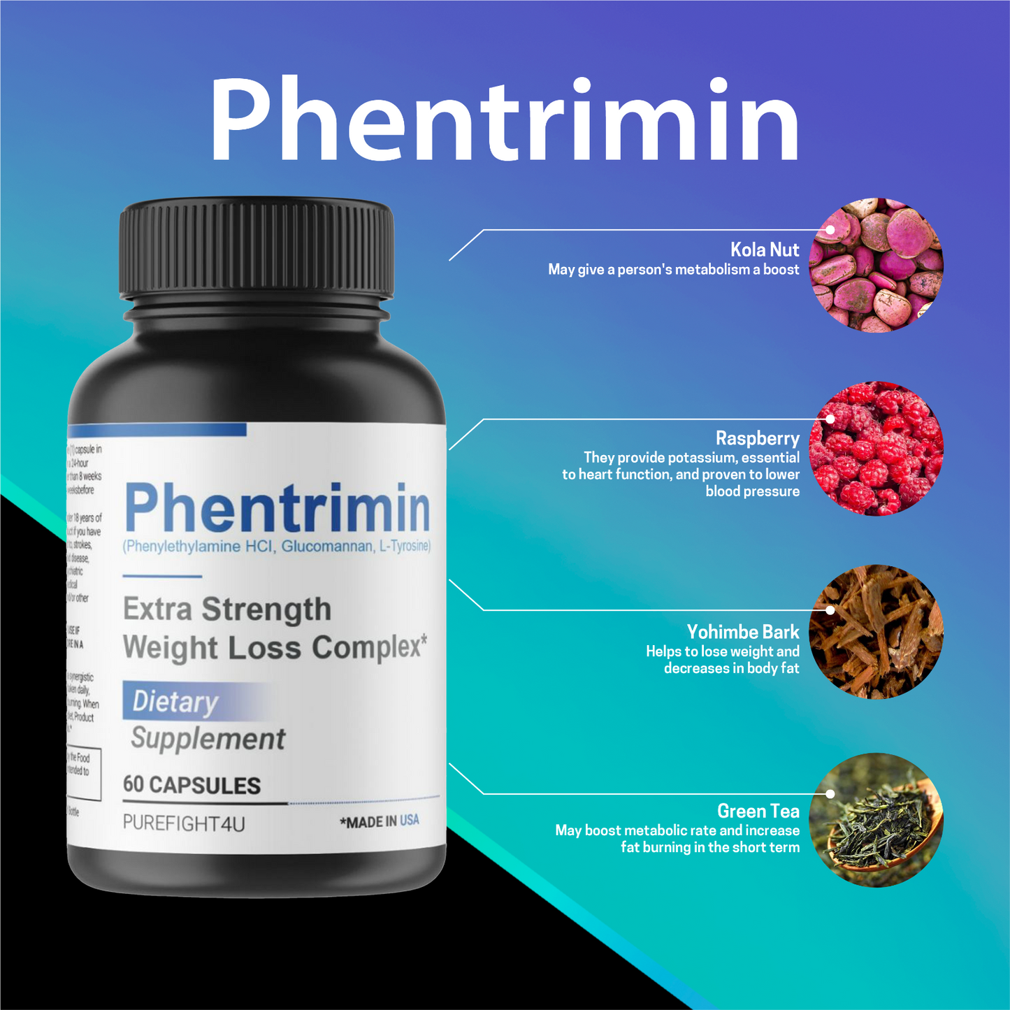 Phentrimin - 60 Capsules