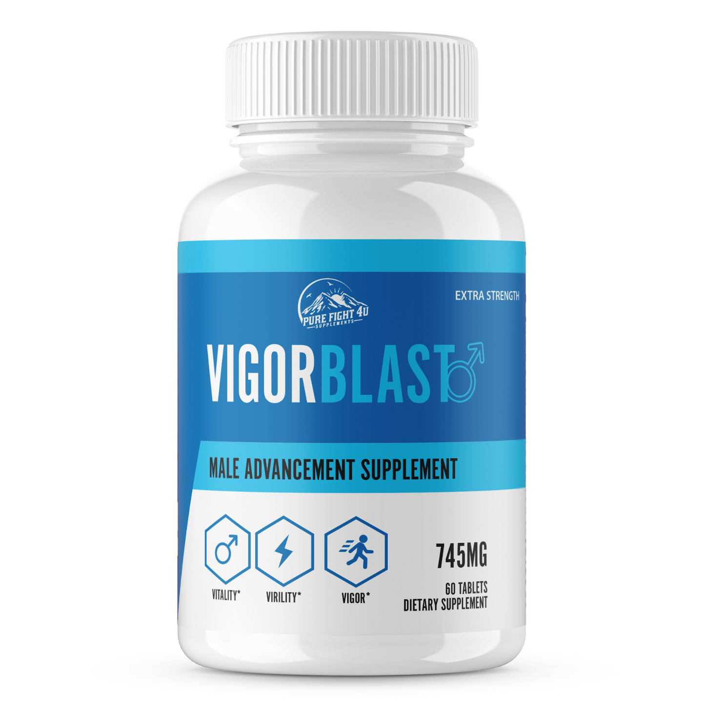 Vigor Blast Male Advancement Supplement 3 Bottles 180 Tablets