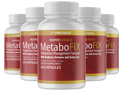 Metabofix Metabolism Management Formula 5 Bottles 300 Capsules