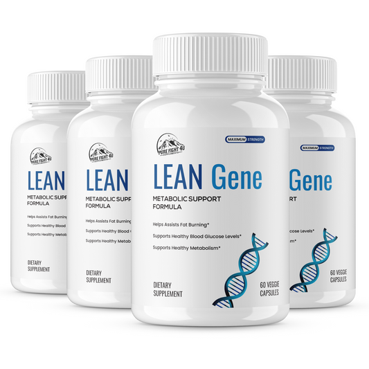 Lean Gene Metabolic Weight Loss Support Supplement - 4 Bottles 240 Capsules