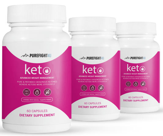 Keto Advanced Weight Management Formula - 3 Bottles 180 Capsules