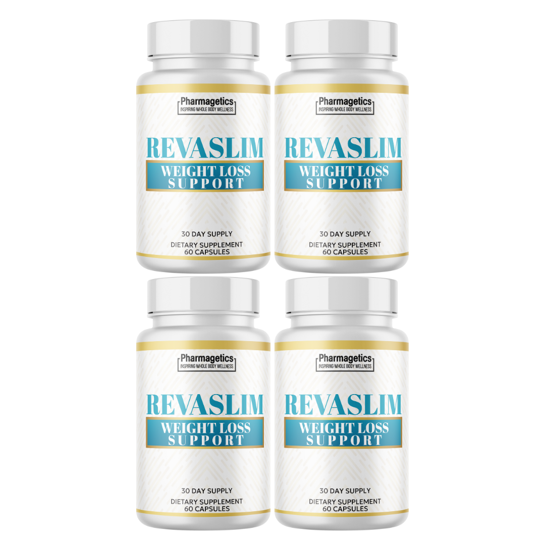 Revaslim Keto Capsules, Revaslim Weight Loss Support 4 Bottles 240 Capsules