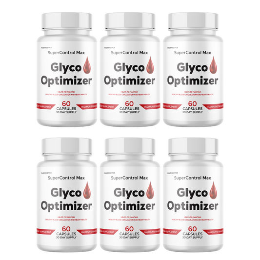 Glyco Optimizer Healthy Blood Circulation & Heart Health 6 Bottles 360 Capsules