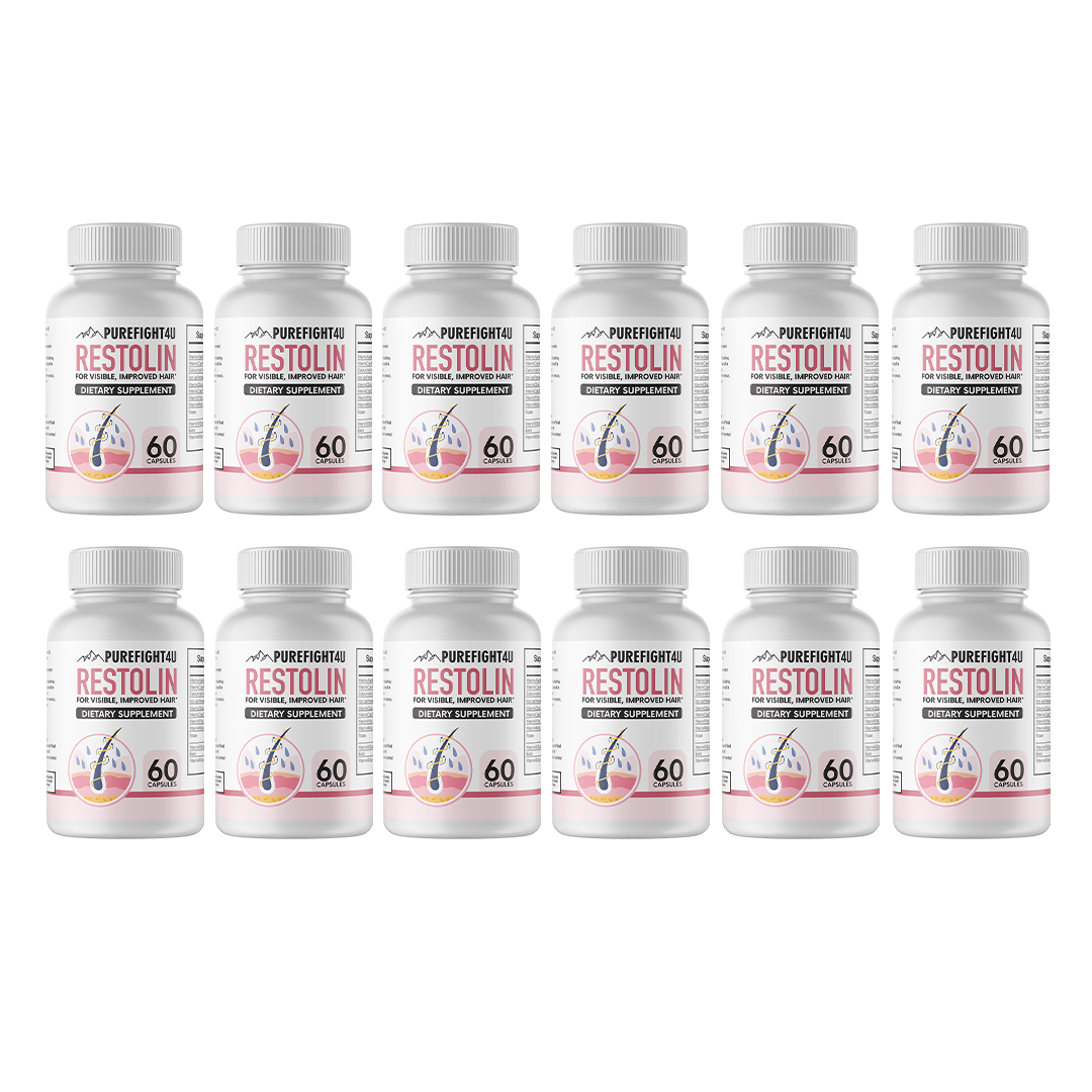 Restolin Hair Skin and Nails Supplement 12 Bottles 720 Capsules