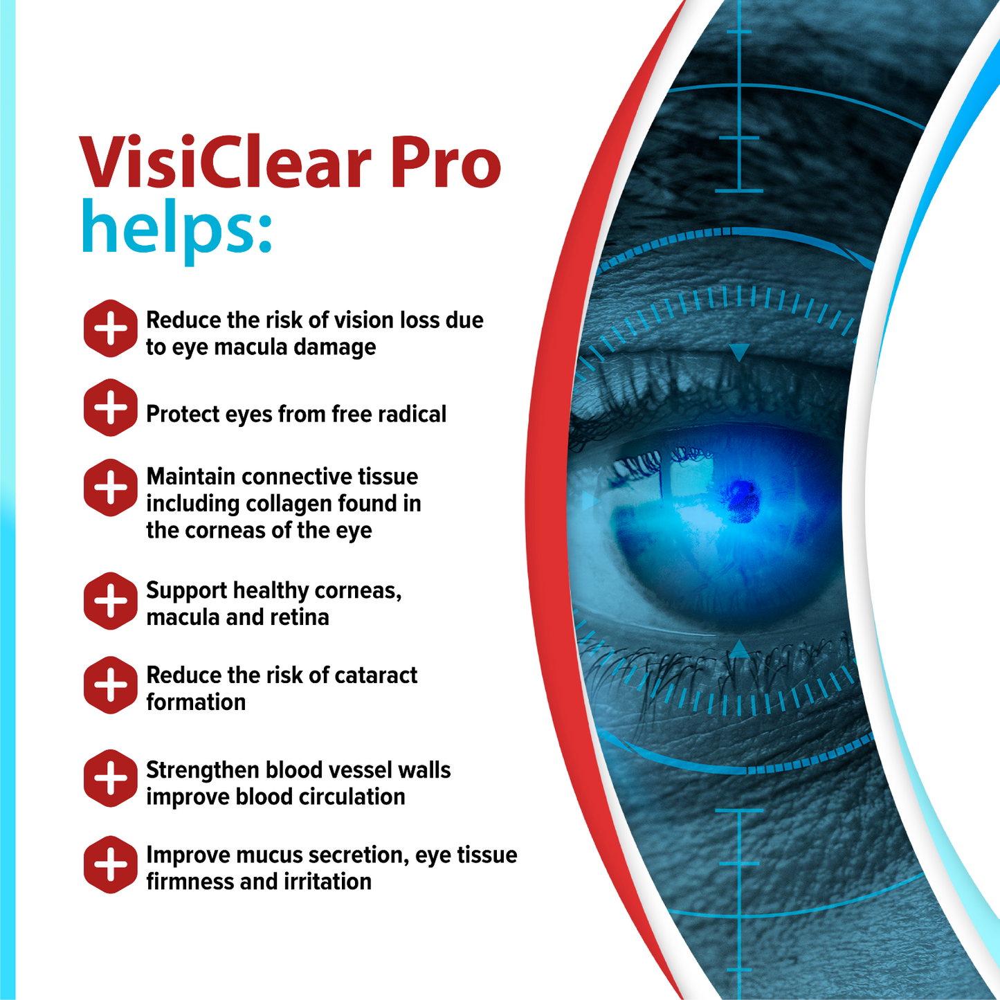 VisiClear Pro Advanced Eye Health Formula Capsules 60 x 3