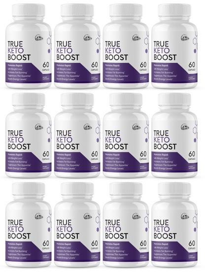 True Keto Boost Dietary Supplement 12 Bottles 720 Capsules