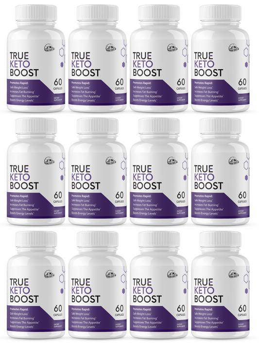 True Keto Boost Dietary Supplement 12 Bottles 720 Capsules