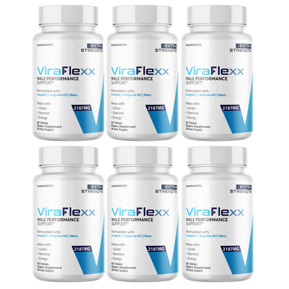 ViraFlexx Male Performance Support 6 Bottles 360 Capsules