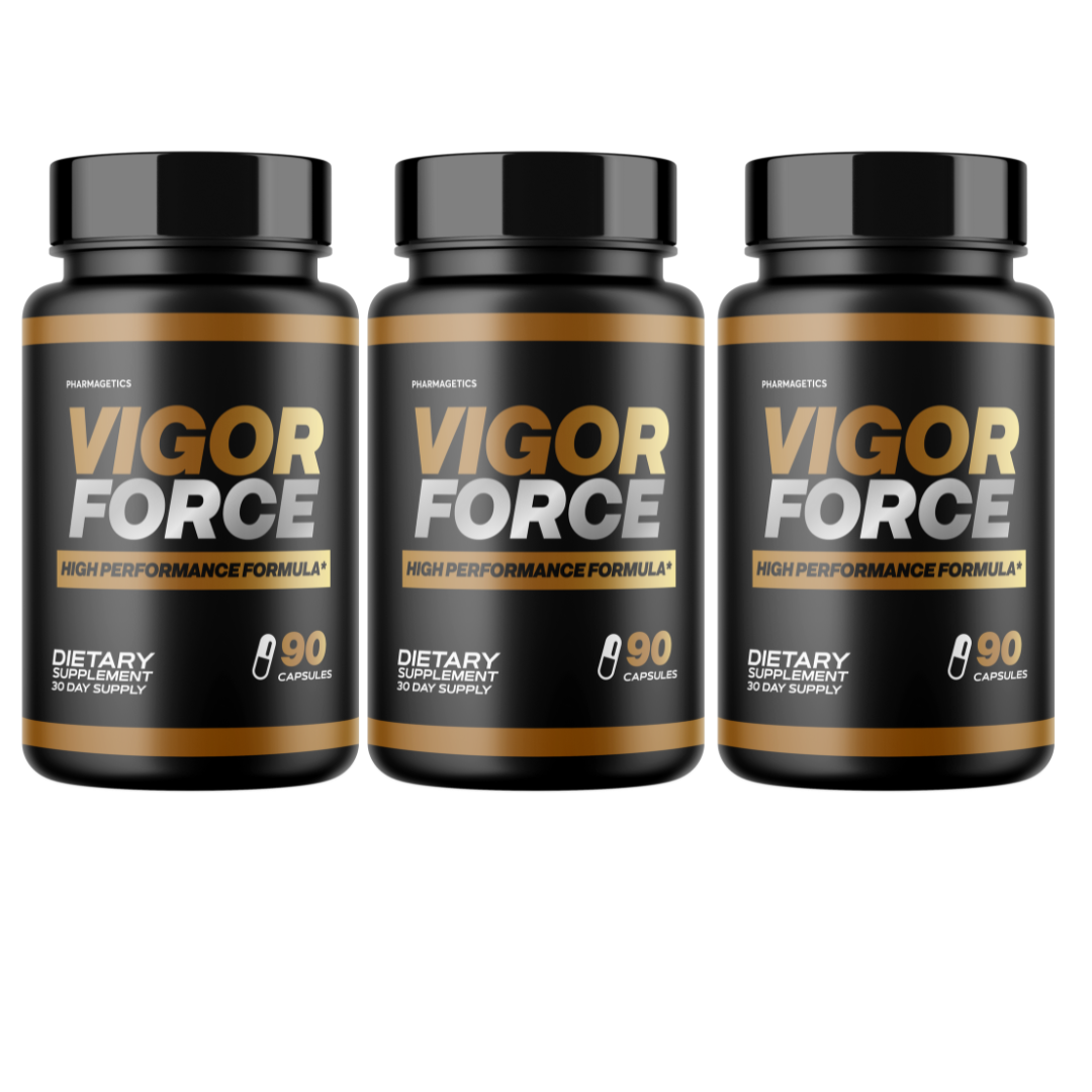 Vigor Force High Performance Formula 3 Bottles 270 Capsules